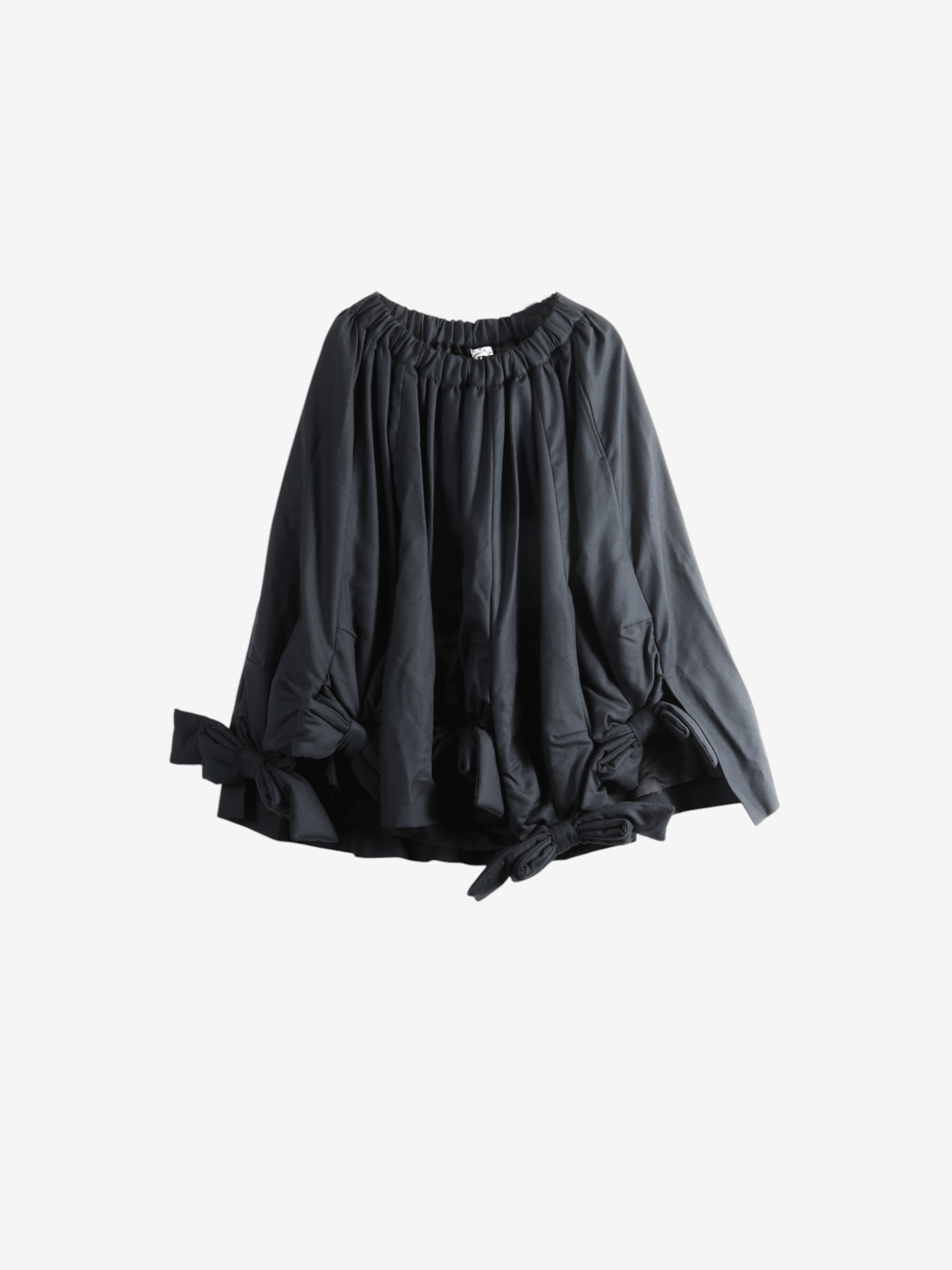 Black skirt, front view