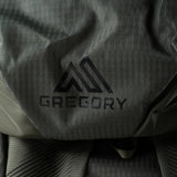Close up of Green bag, showing detail