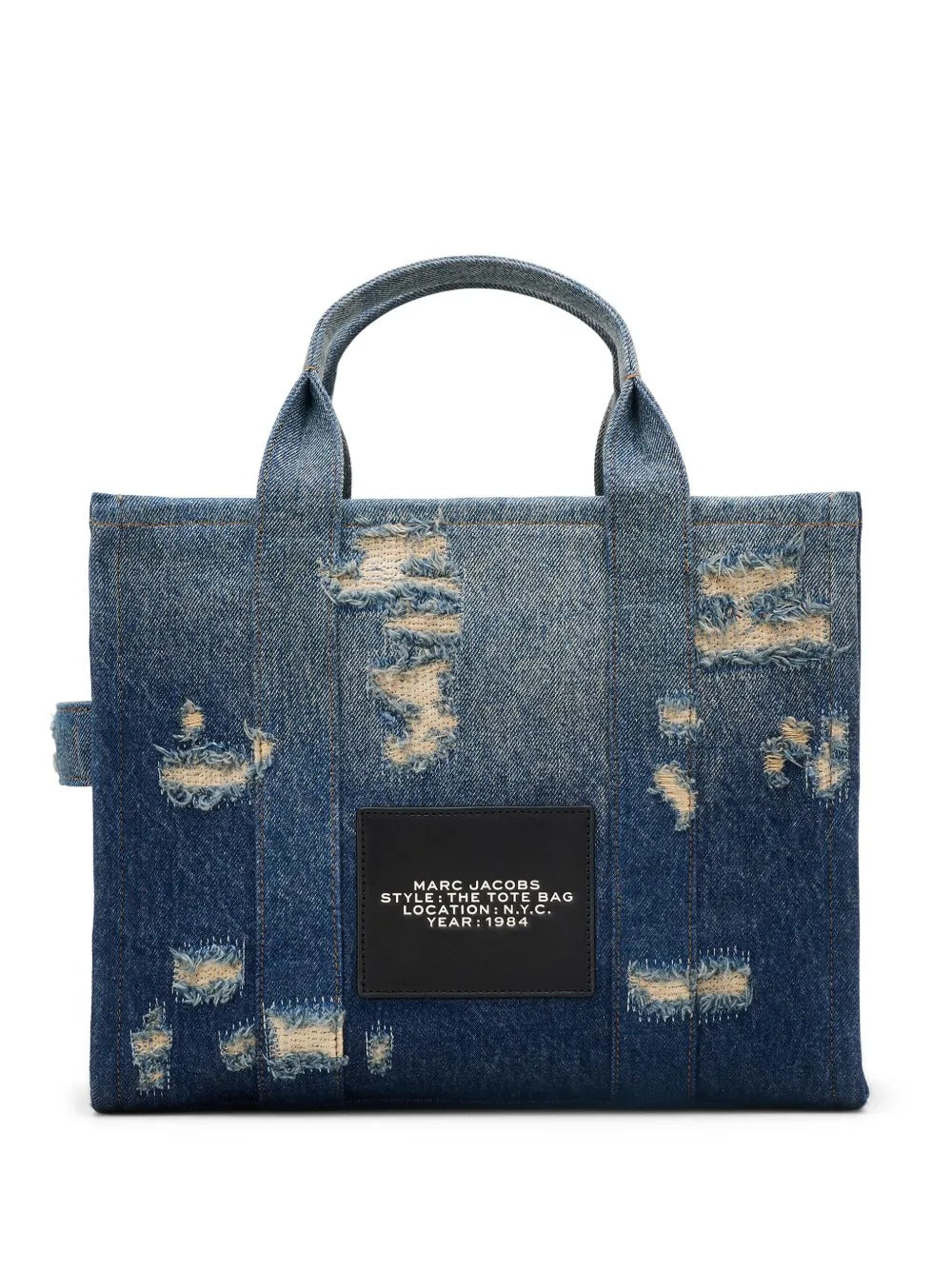 Blue bag, back view
