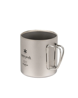 SNOW PEAK - Ti Double Wall Mug 450