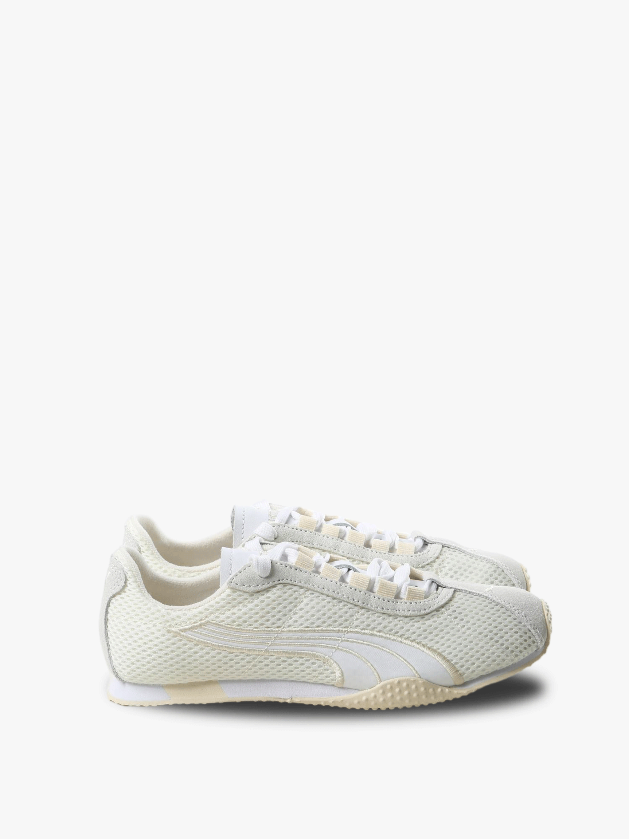 White sneaker, front view