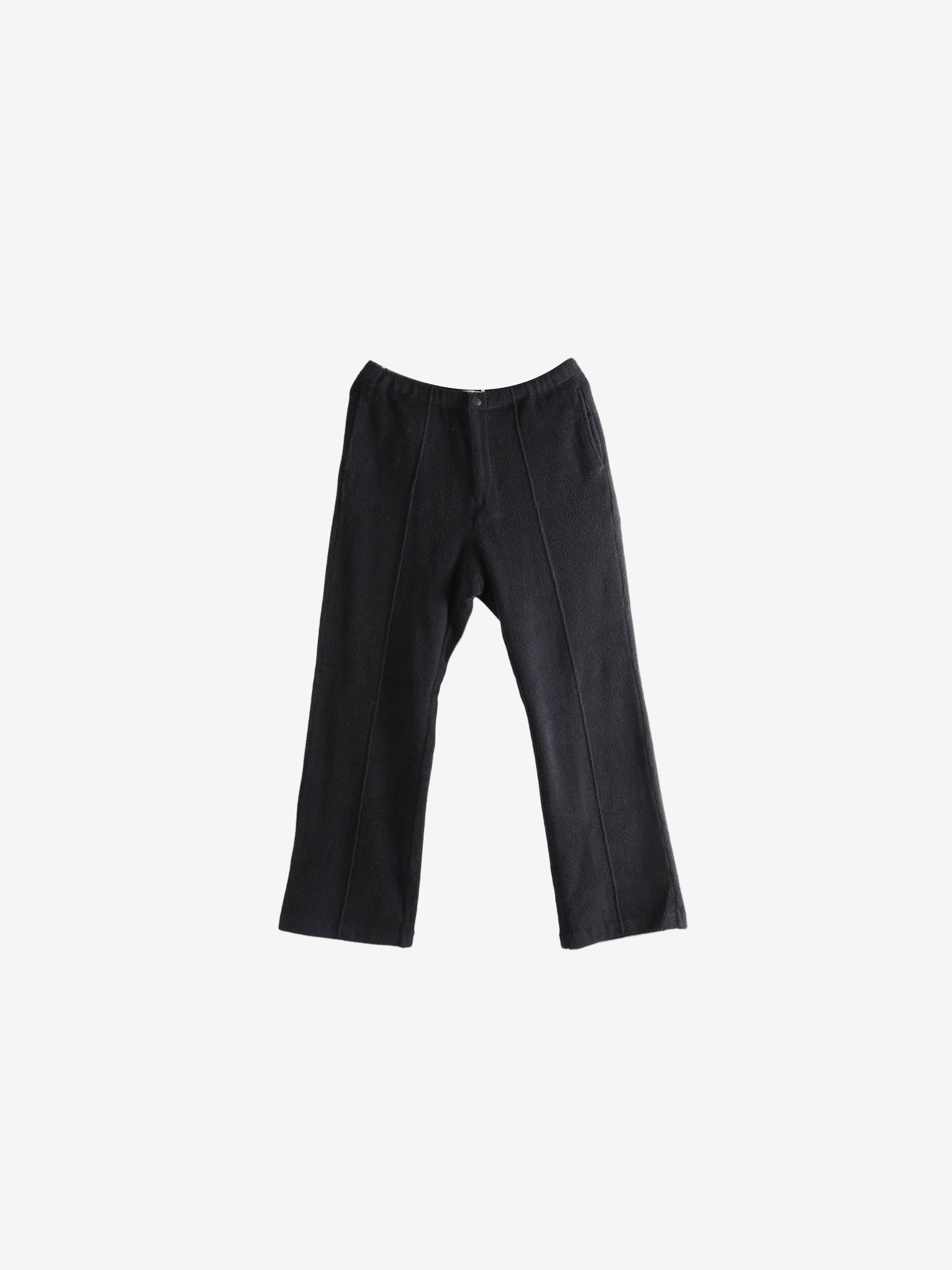 Navy pants, front view