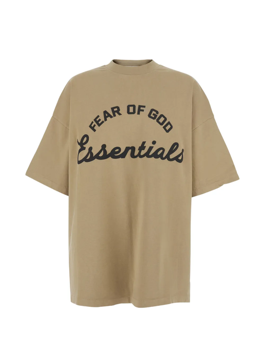 Tan t-shirt, front view