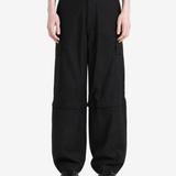 Black pants, full body view