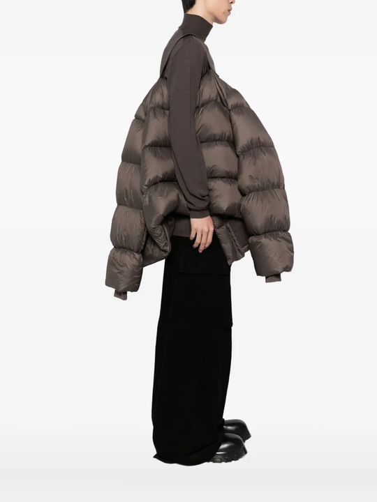 Grey jacket, full body view