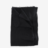 Black scarf, front view