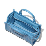Blue bag, top view
