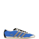 Blue shoes, side view
