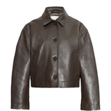 Brown jacket, front view