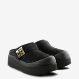 Black shoes,side view