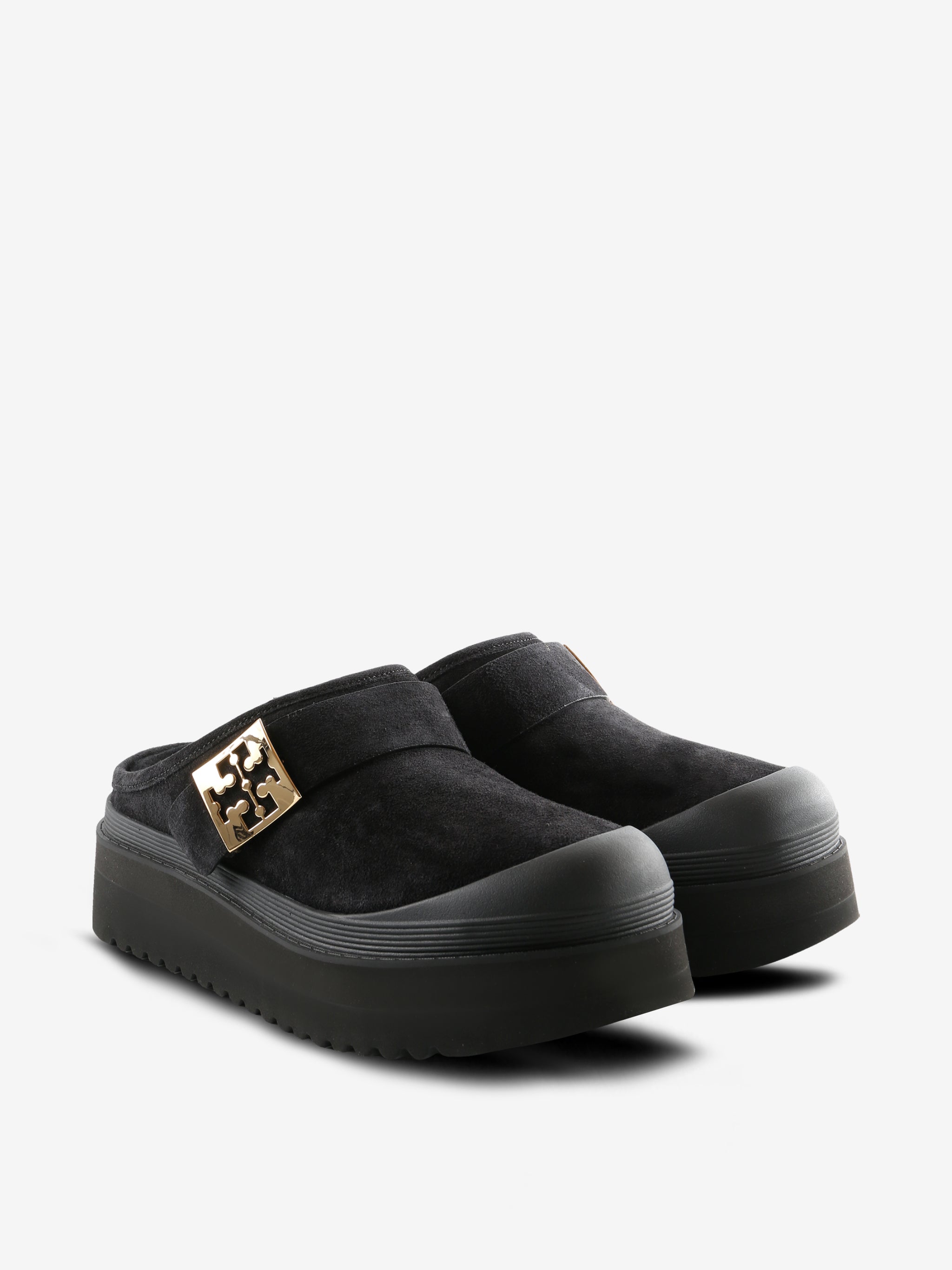 Black shoes,side view