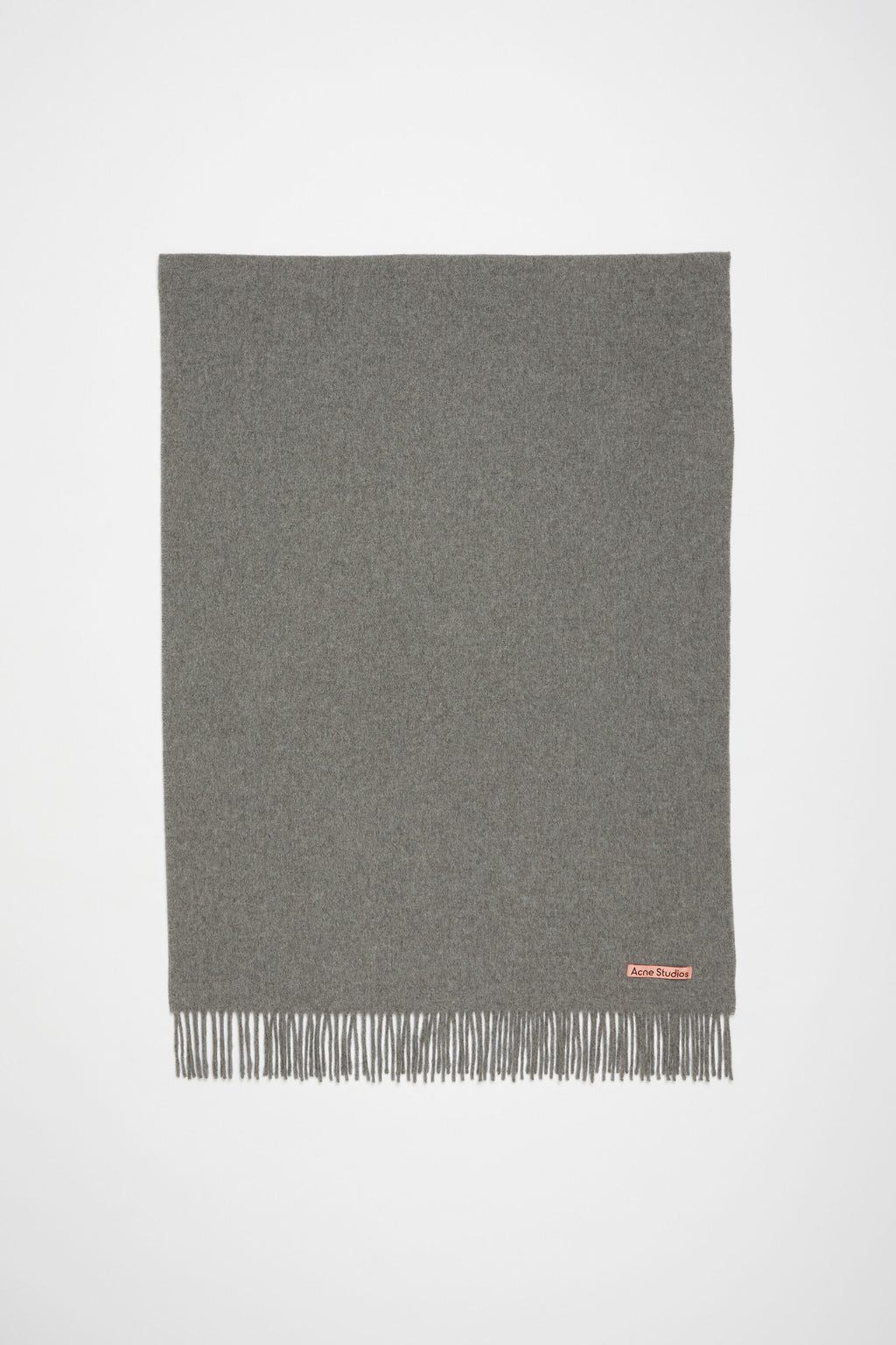 ACNE STUDIOS - Unisex Fringe Oversized Wool Scarf