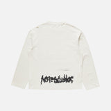 Tan t-shirt, back view