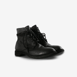Black boots, front view