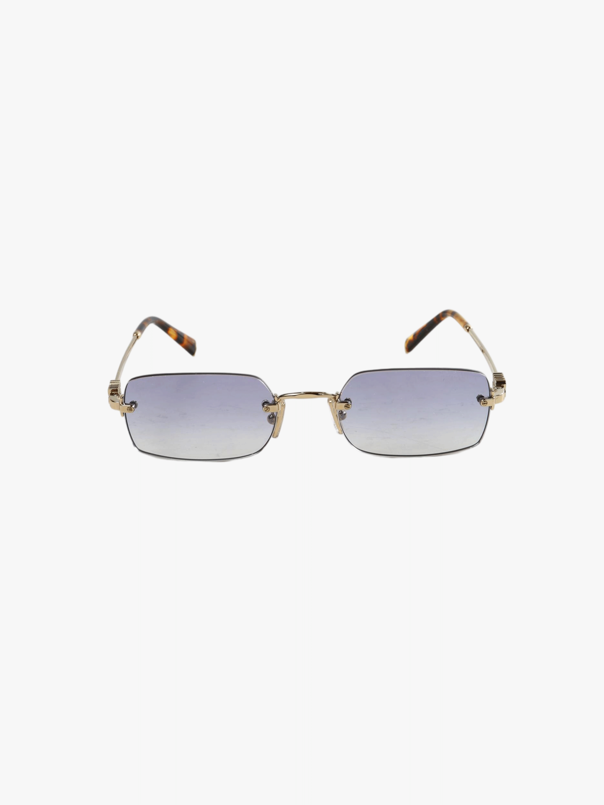 Purple sunglasses, front view