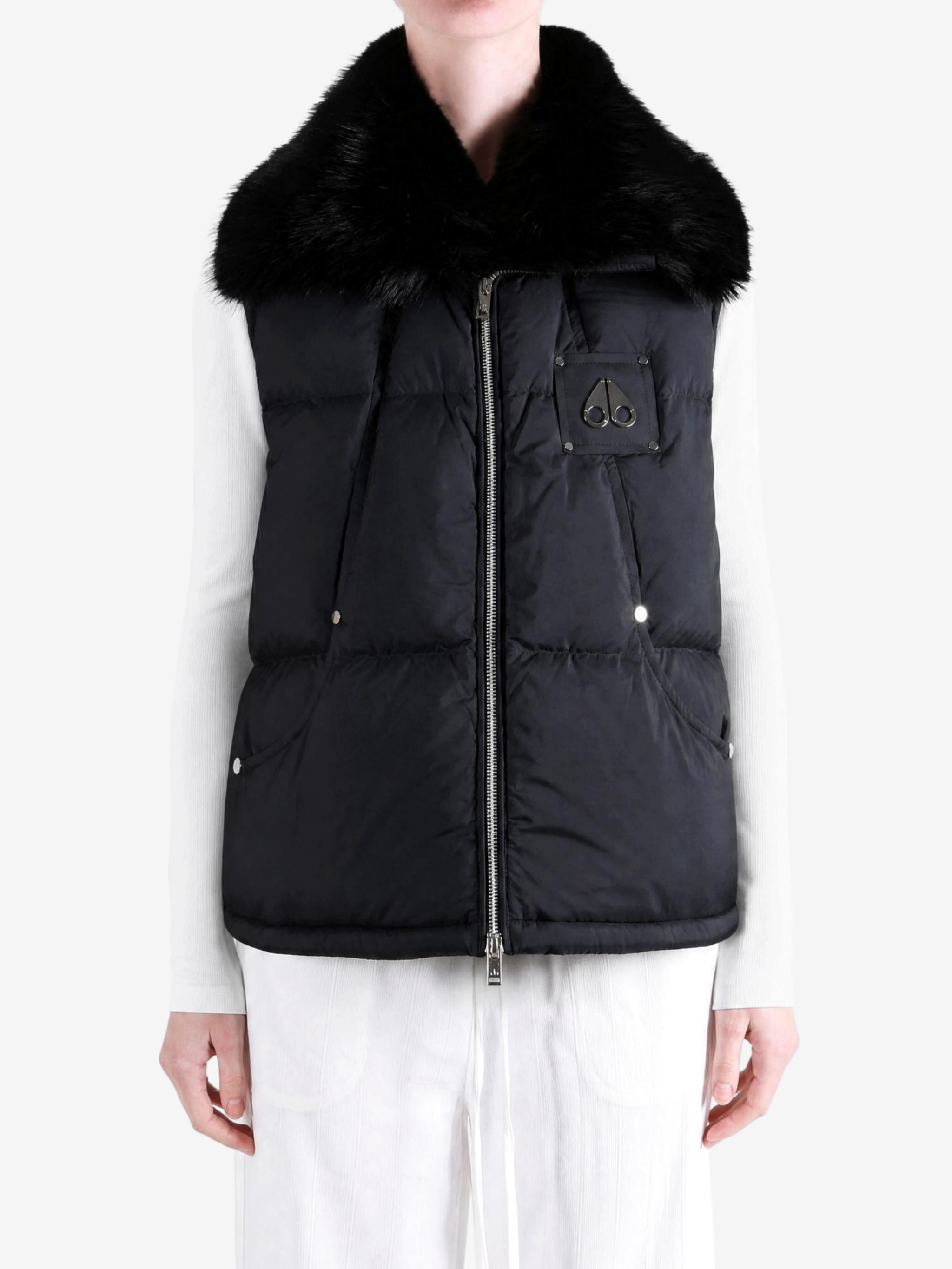 Black jacket, front view