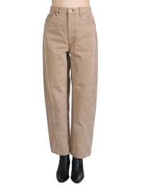 AURALEE - Women Washed Organic Canvas Pants