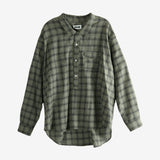 Green shirts, front view