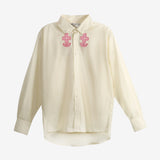 White shirt,front view