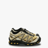 Yellow sneakers, front view