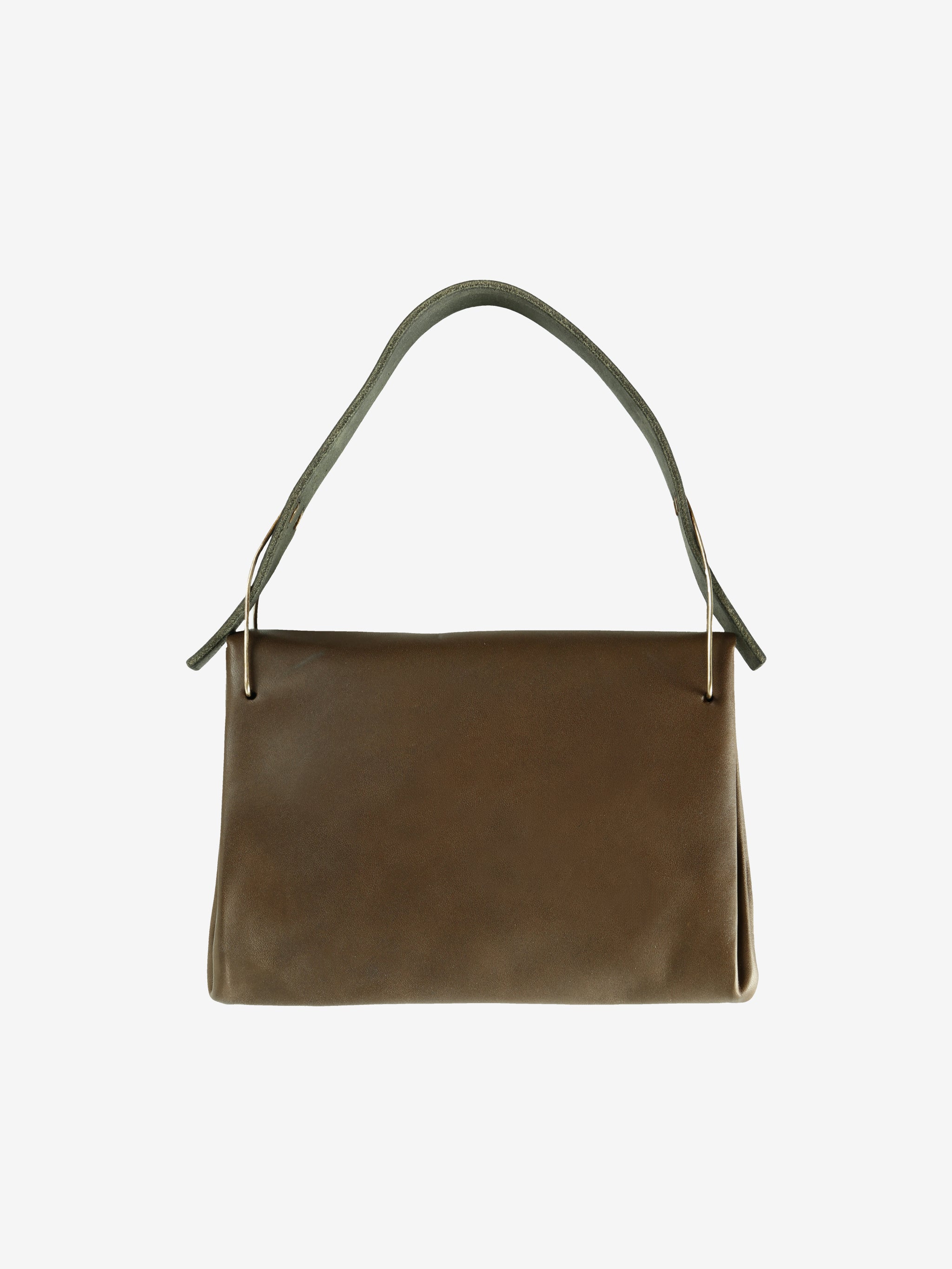 Green bag, back view