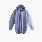 Blue jacket, front view