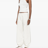 White top, full body view