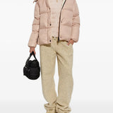 Pink jacket, full body view