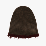 Brown hat, front view