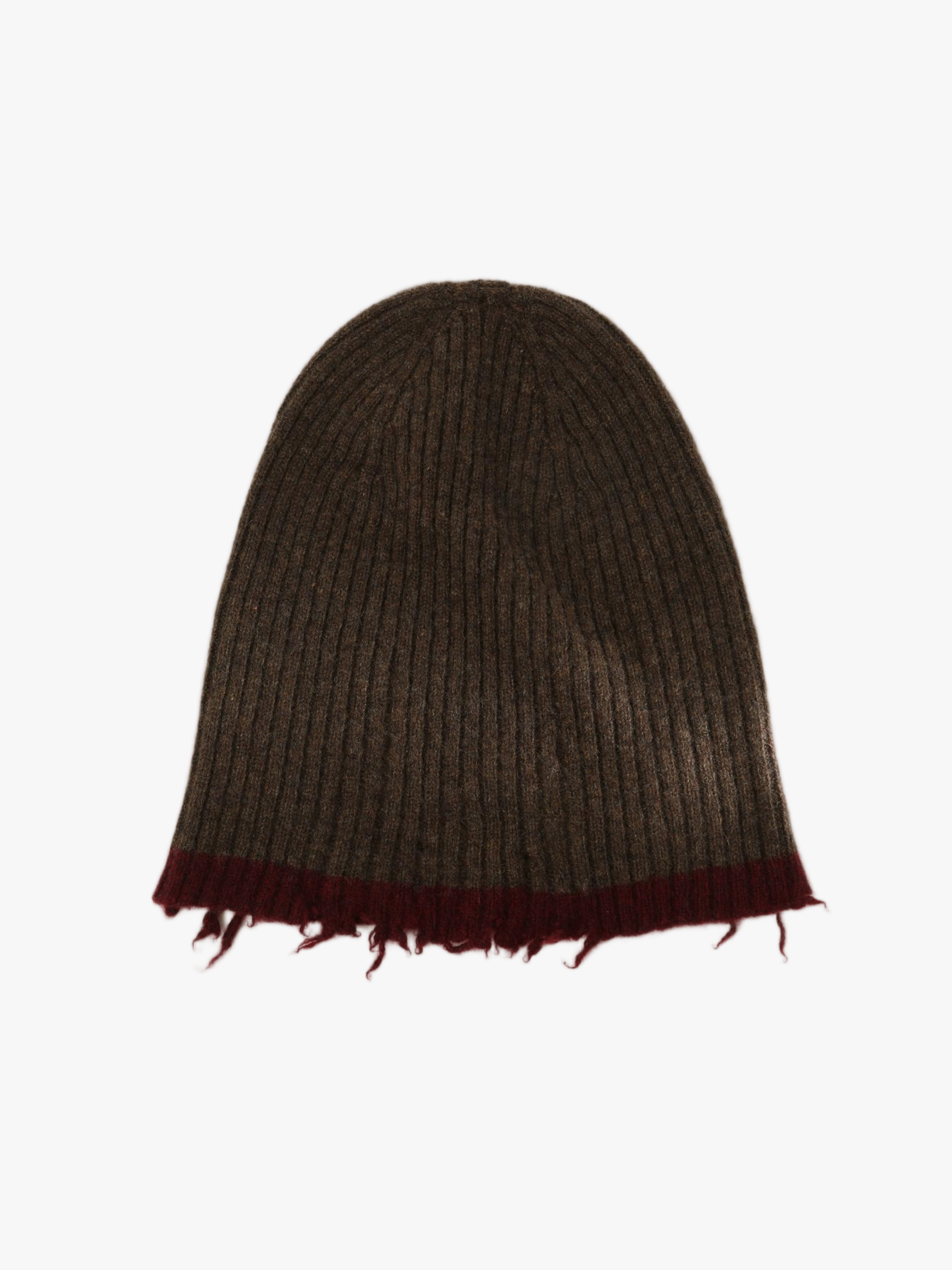 Brown hat, front view
