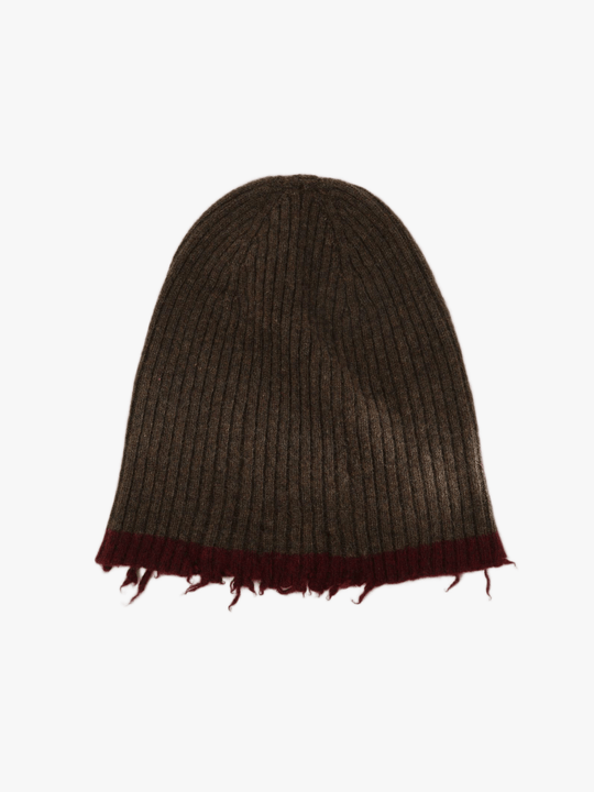 Brown hat, front view