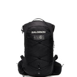 Black backpack,front view