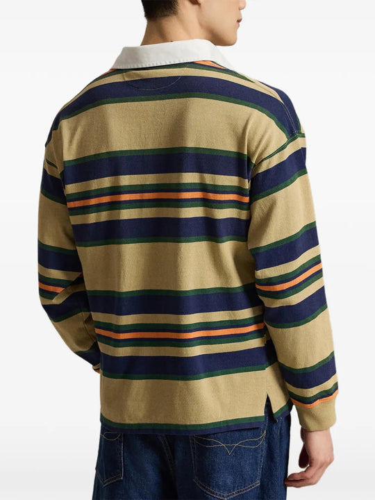 Tan top worn by a person, showing the top fit