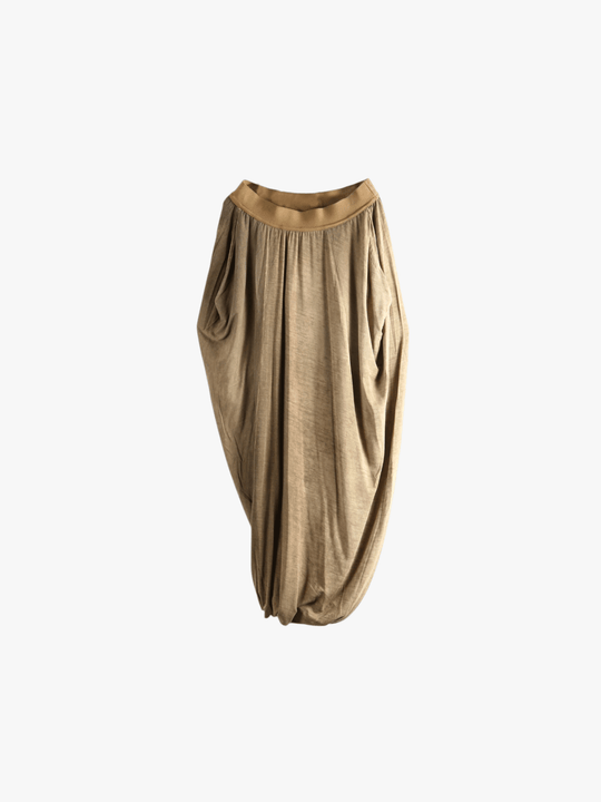 Brown skirt, front view