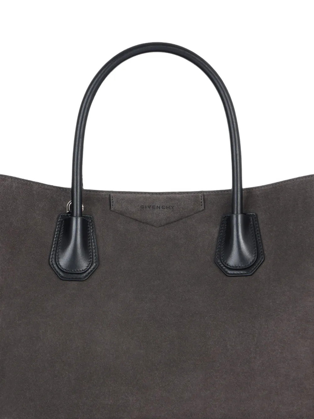 Grey bag, front view