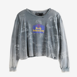 Black t-shirt, front view