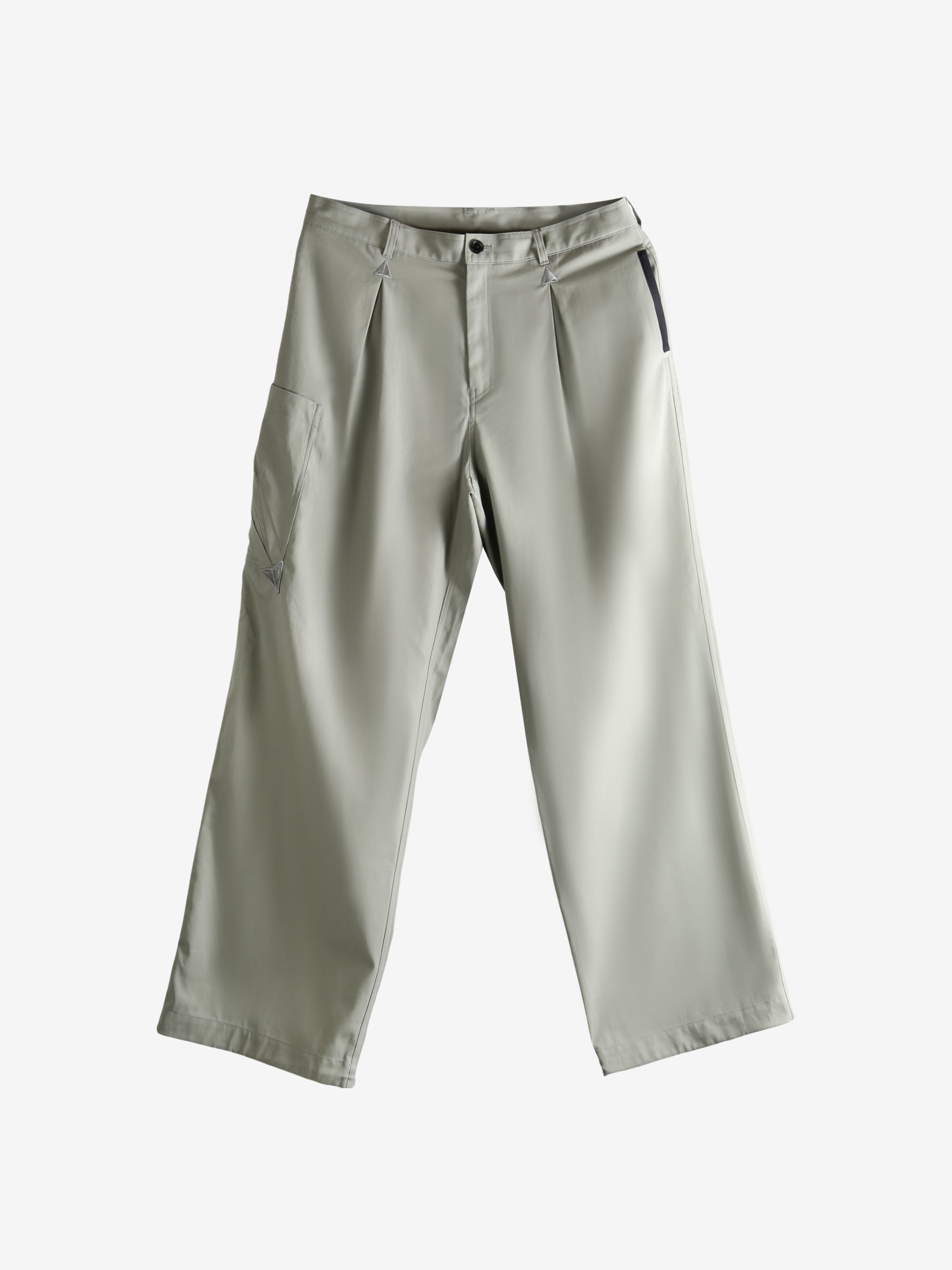 Grey pants, front view