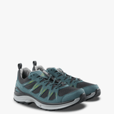 Green shoes, front view