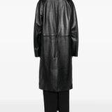 Black coat,full body view