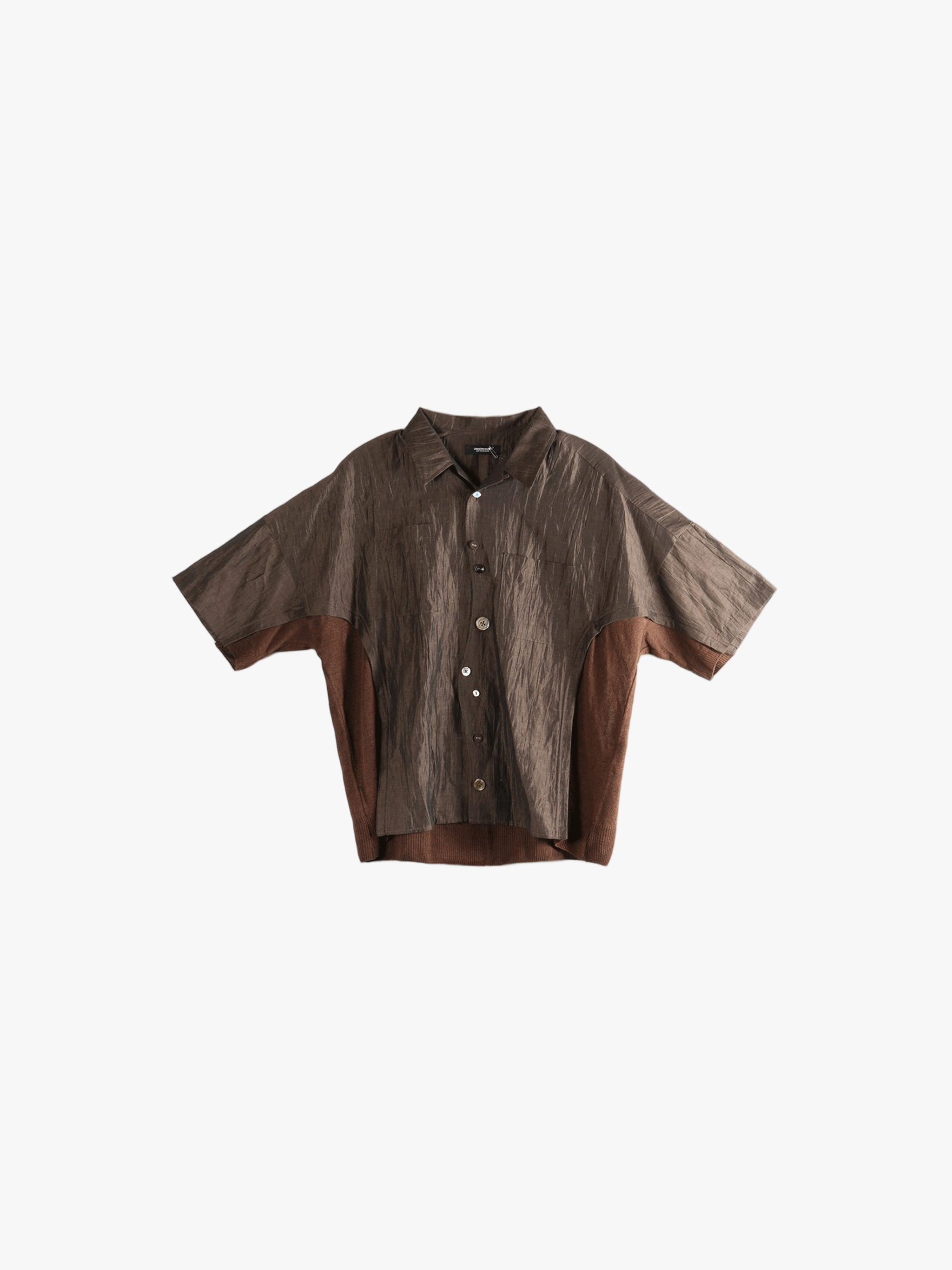 Brown shirt, front view