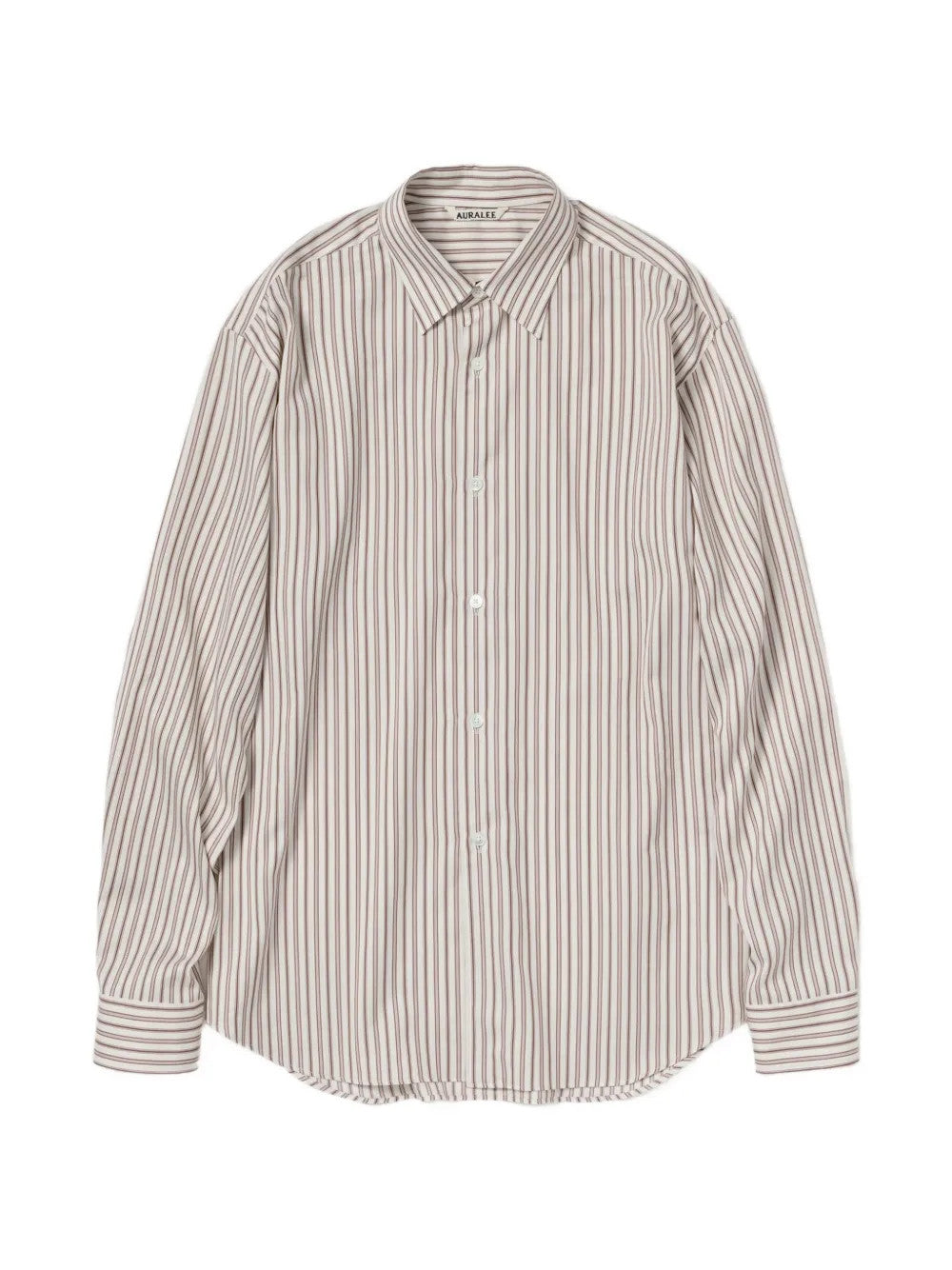 Burgundy shirt, front view