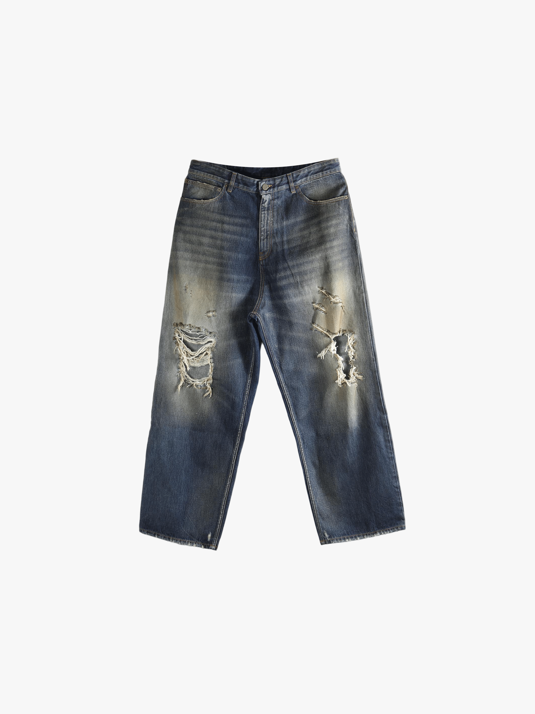 blue jeans,front view