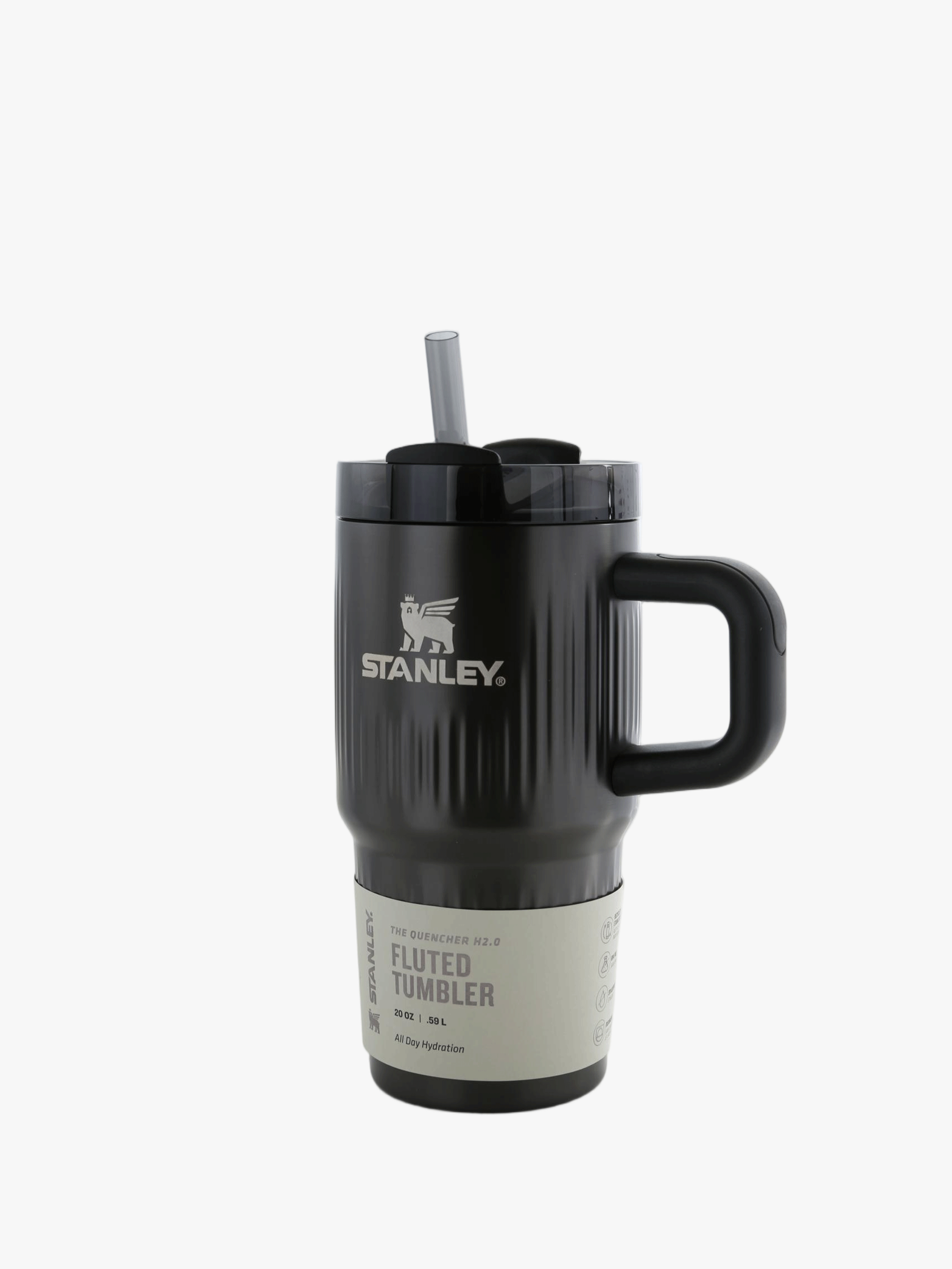 Black product, front view