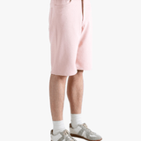 Pink shorts, side view