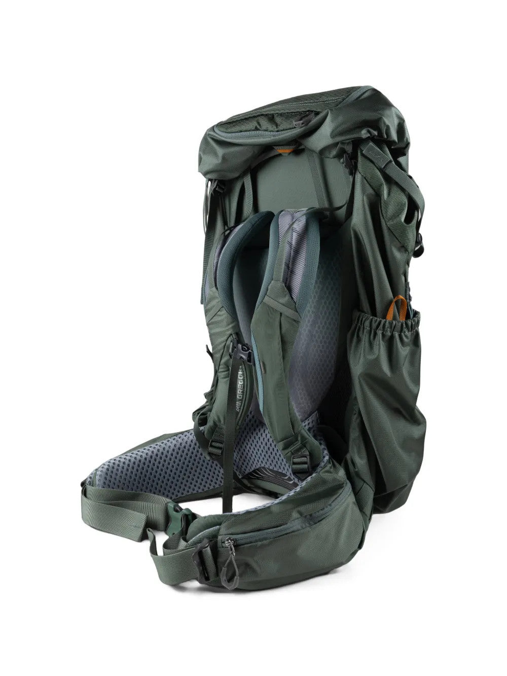Green bag, front view