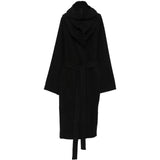 Black jacket, back view
