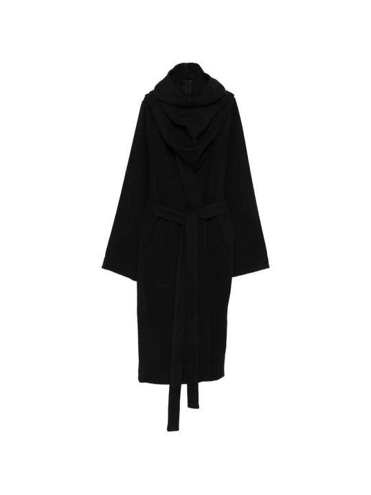 Black jacket, back view