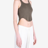 RICK OWENS DRKSHDW - Women Basic Tank Cropped Top