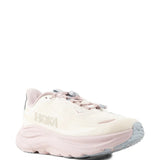 Pink shoes, front view