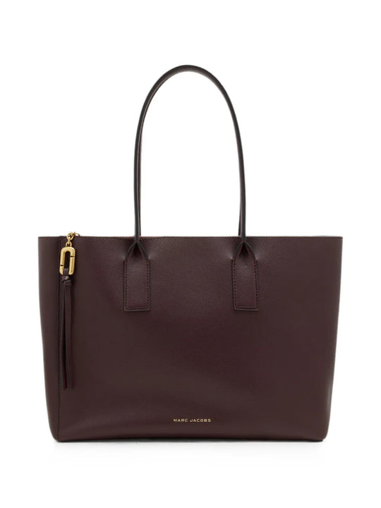 Burgundy bag, front view